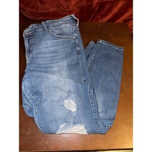 Torrid plus  size distressed jeans size 20